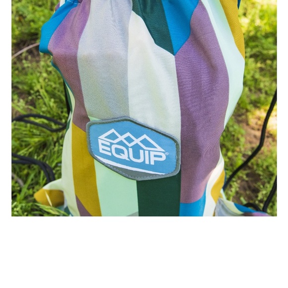 Equip Lightweight Portable Nylon Camping 1 Person Travel Hammock. NWT and case - Picture 4 of 11